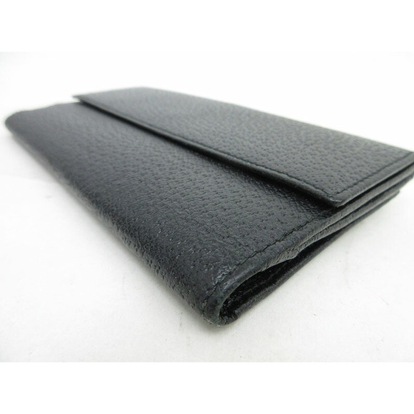 Gucci Double Hook Long Wallet Black Leather - Picture 5 of 12